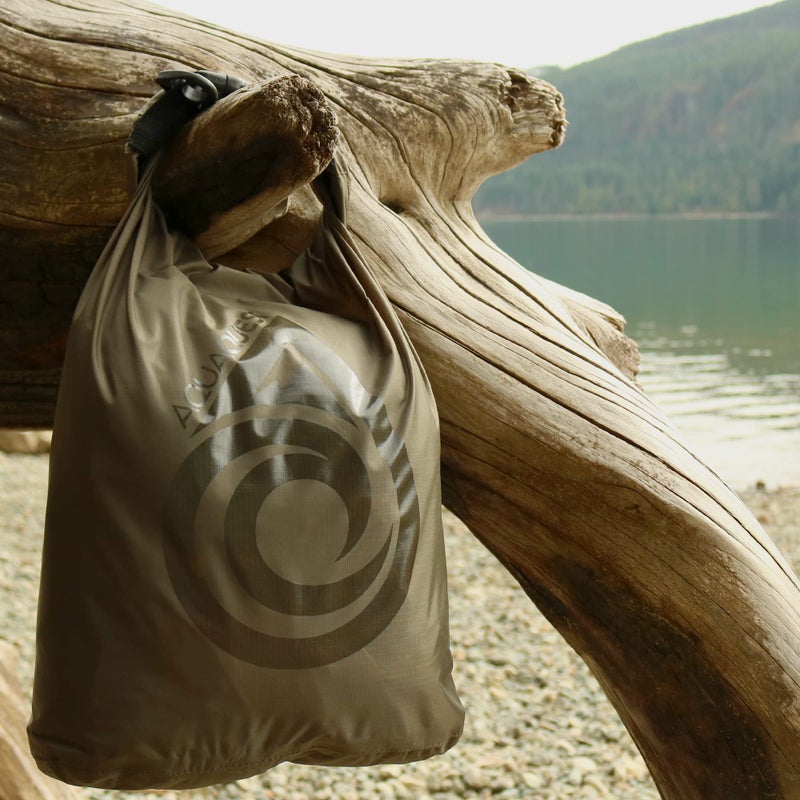 AquaQuest Rogue Dry Bag â€“ 60L Olive Drab â€“ 100% Waterproof Roll Top â€“ Travel Waterproof Bag - Image 5